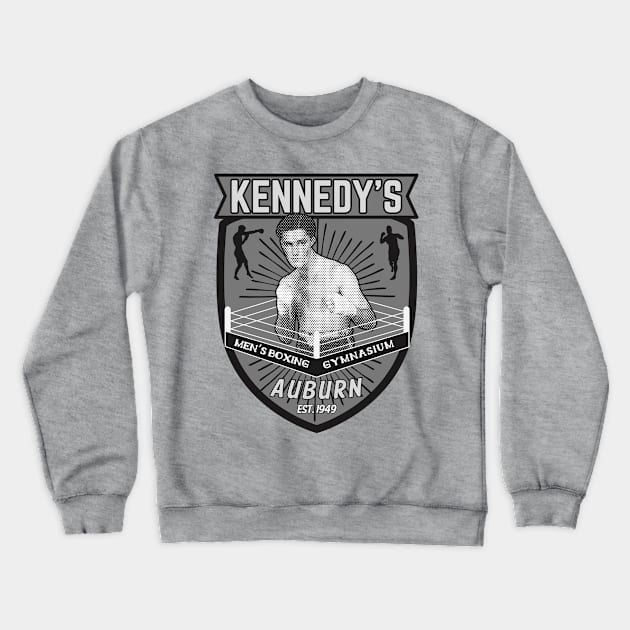 Kennedy's Boxing Gym Crewneck Sweatshirt by Simontology